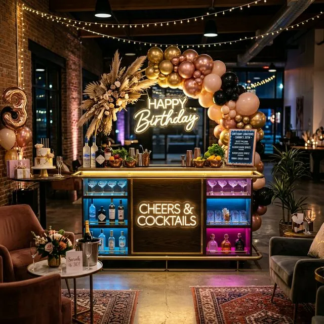 Cocktails pour anniversaire