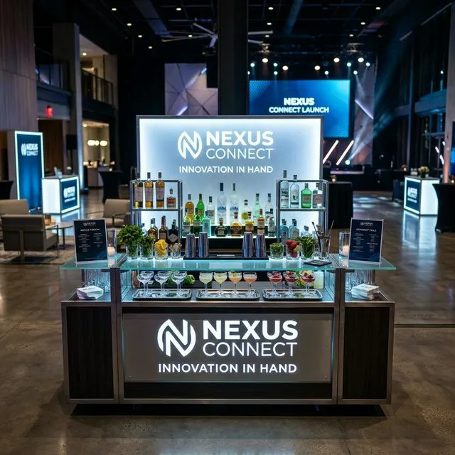 Cocktails lancement de produit